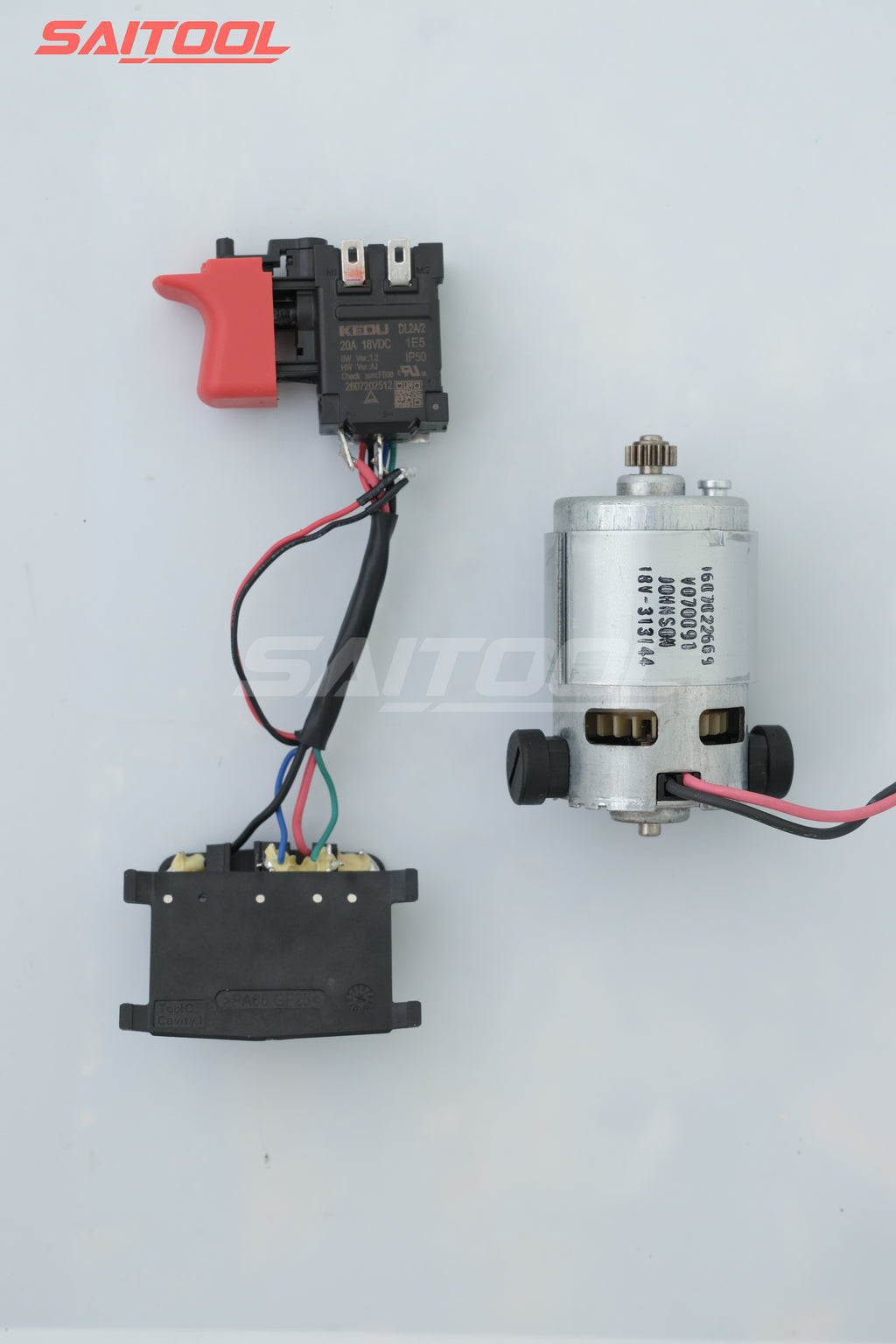 Bosch GSR , GSB 180 Li Motor , ခလုတ်