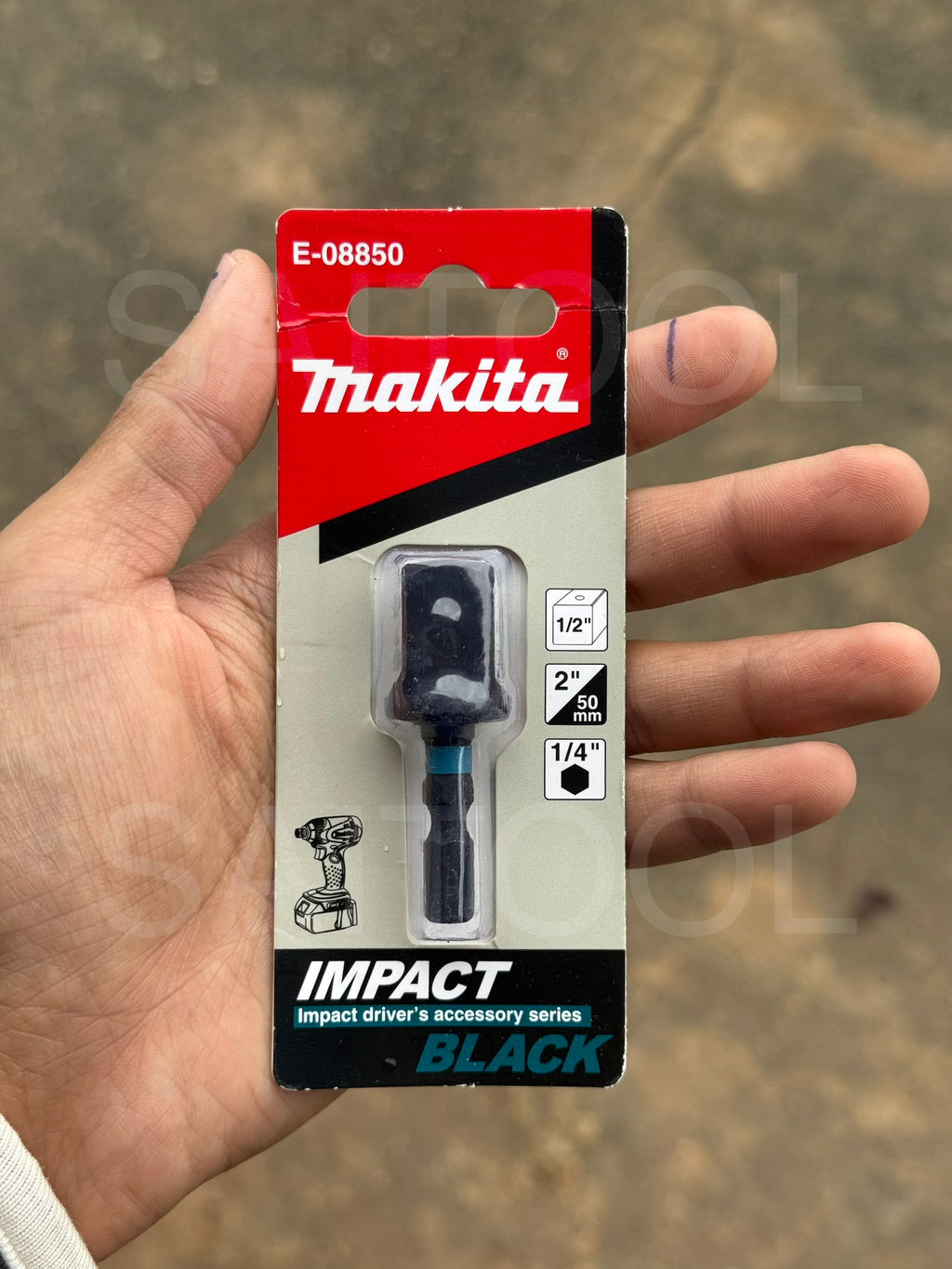 Makita E-08850 , Hex to 1/2 adapter