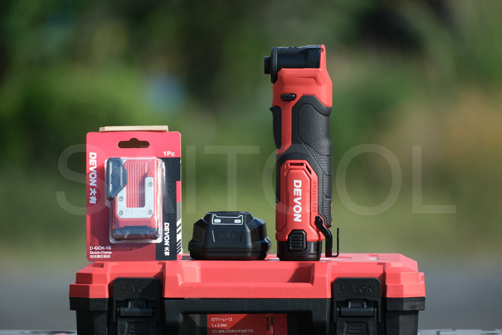 Devon 5771 , 2.0Ah x2 , charger  impact driver