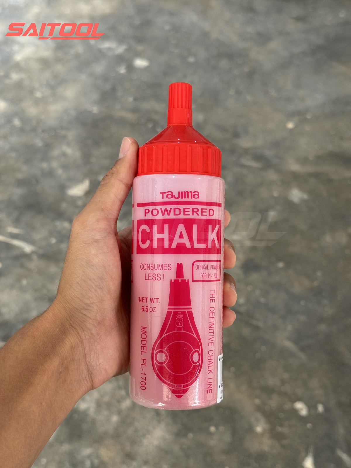 Tajima PLC-R   Red chalk line powder for Tajima chalk-rite