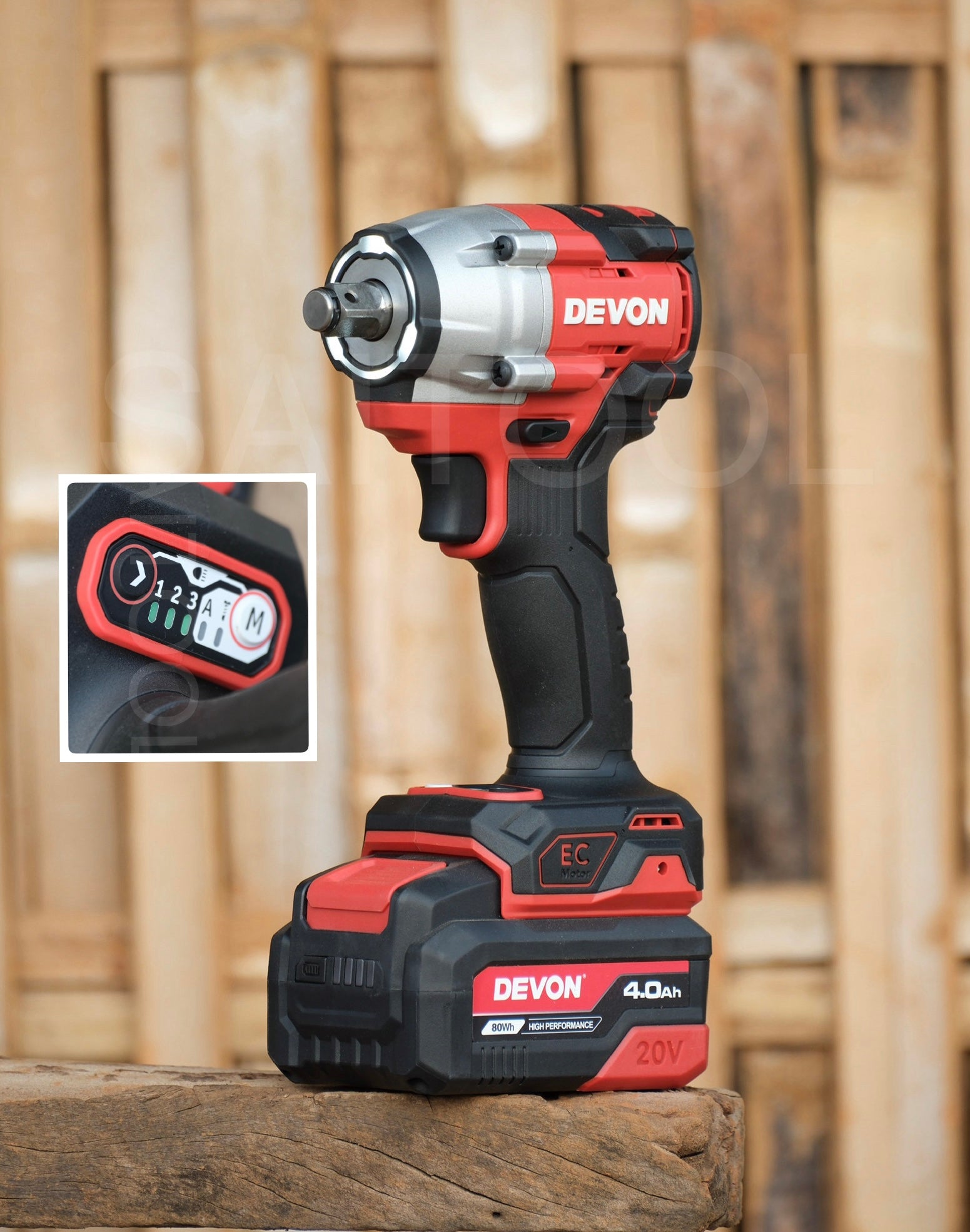 Devon 5766 , နတ်ဖြုတ်ဂန်း impact wrench