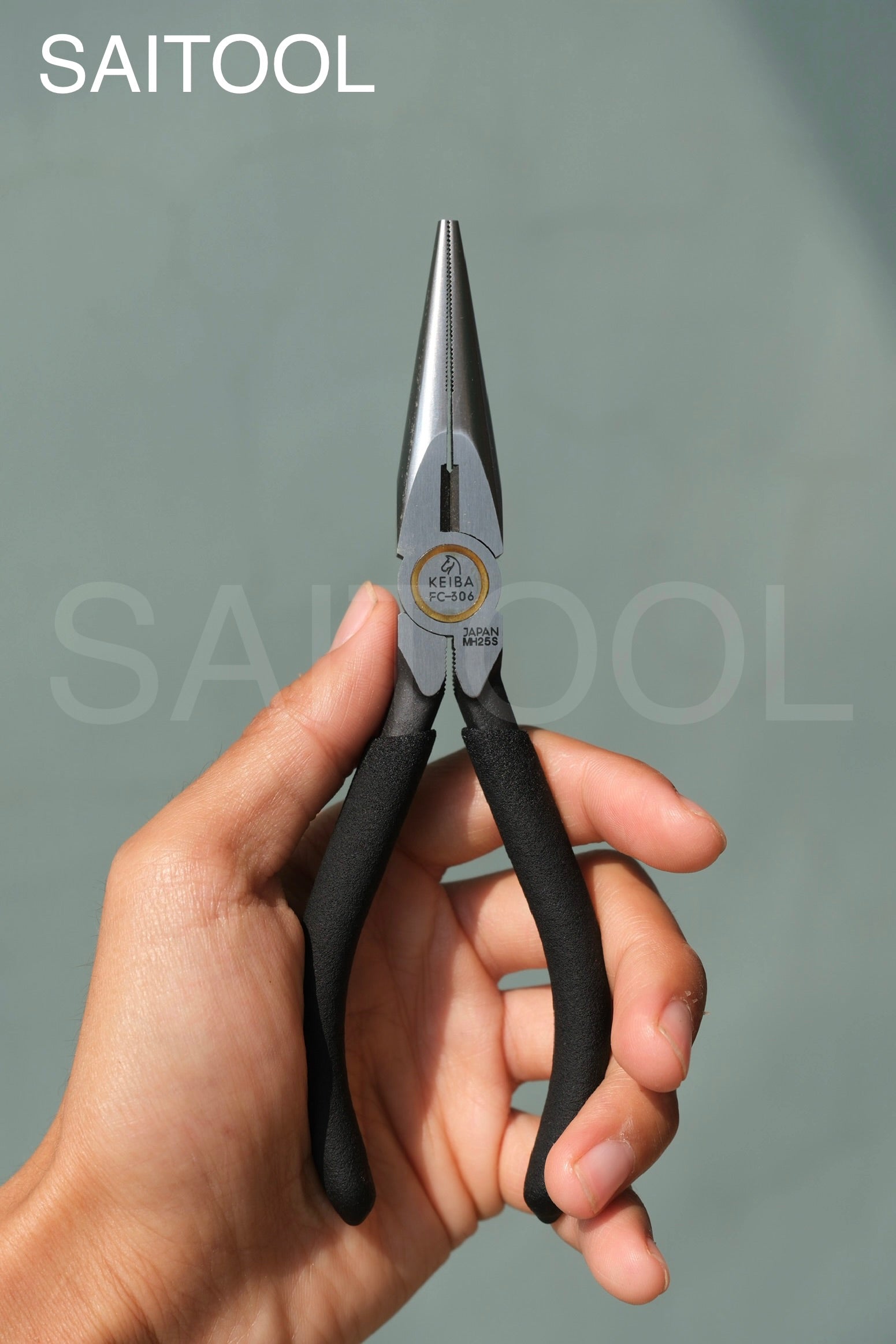 Keiba FC-306   6” long nose pliers