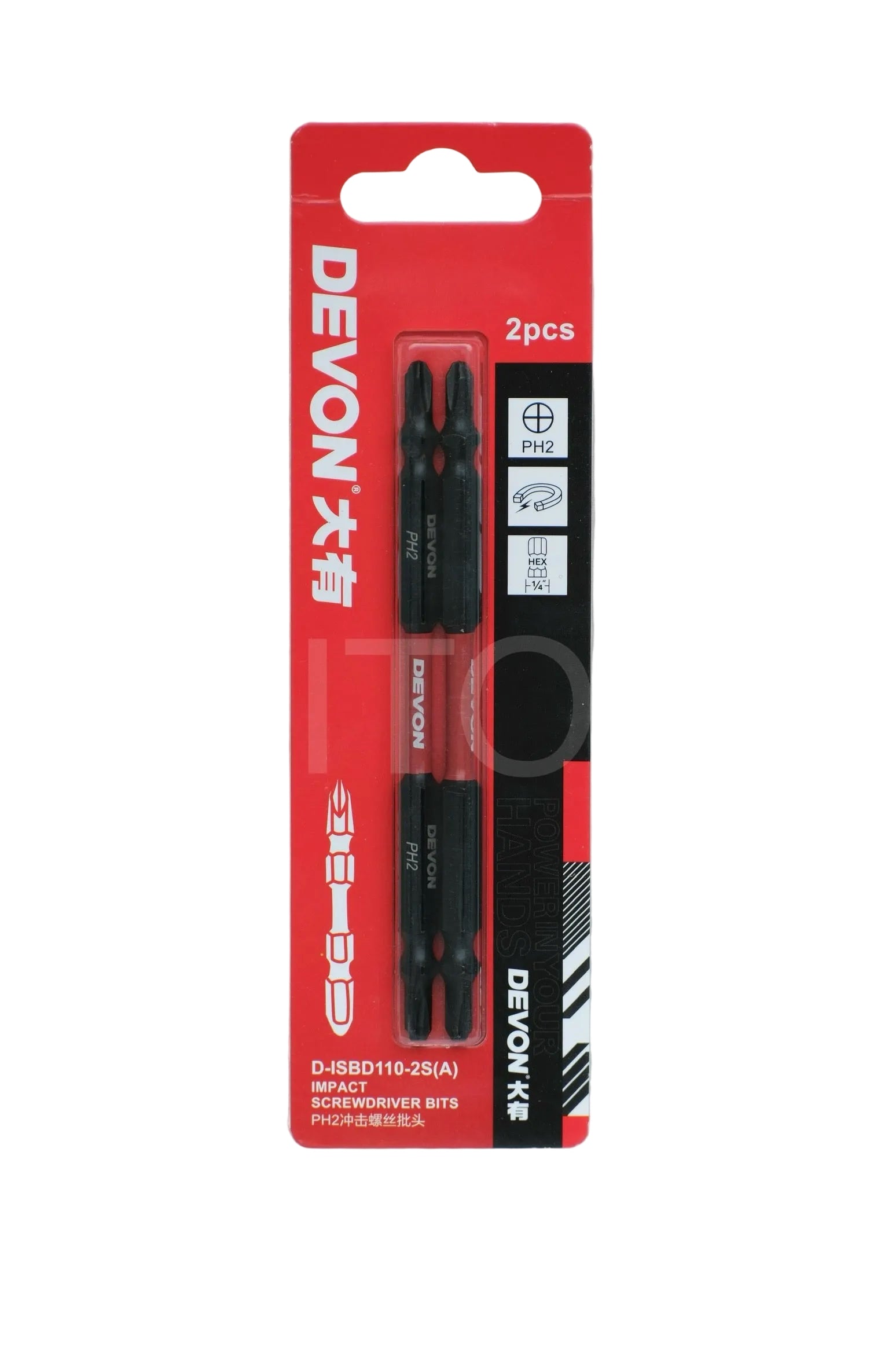 Devon D-ISBD110-2S(A)  screw bit အင်းပက်ဆံ