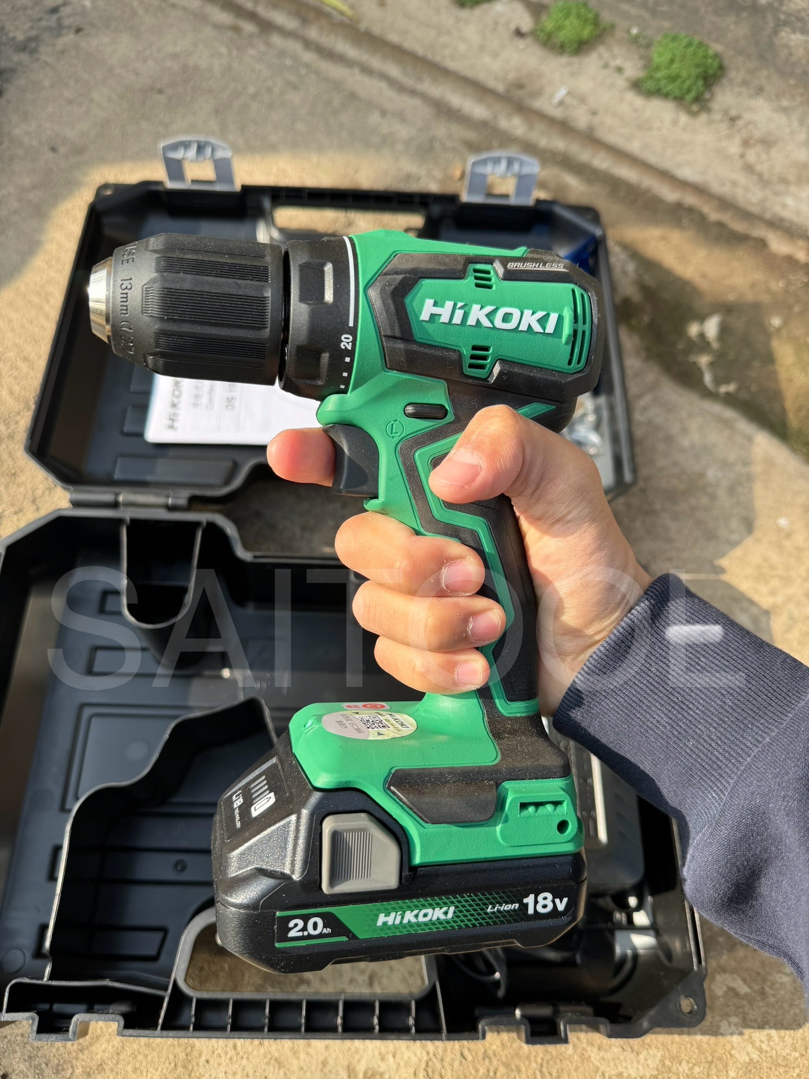 Hikoki DS18DD , drill , solo