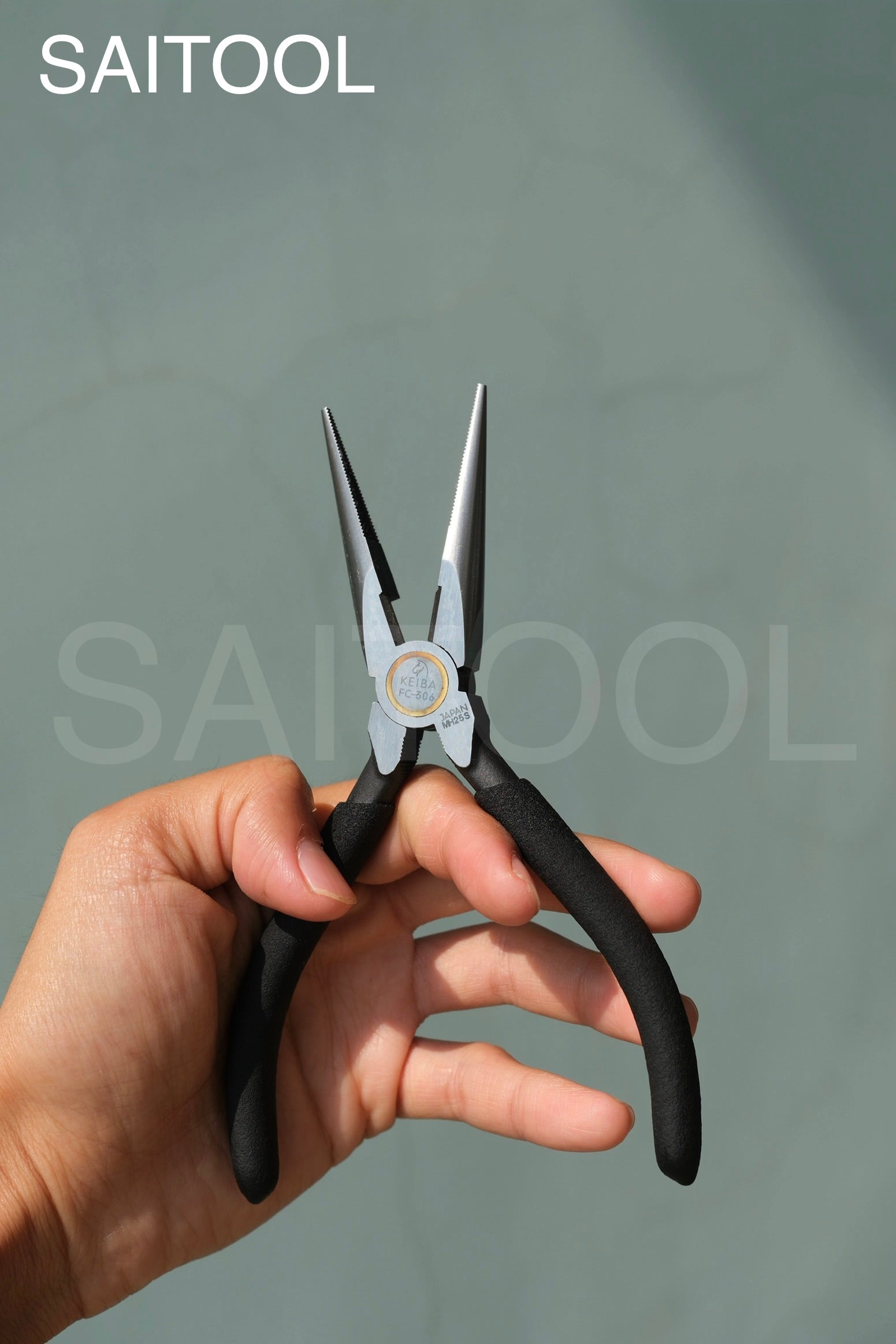 Keiba FC-306   6” long nose pliers