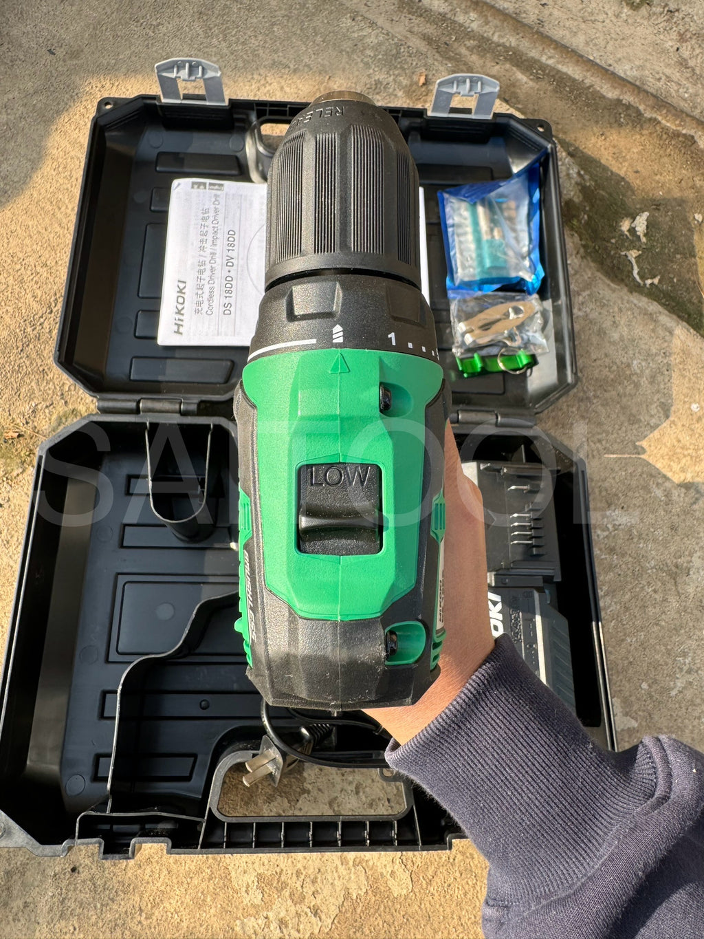Hikoki DS18DD , drill , solo
