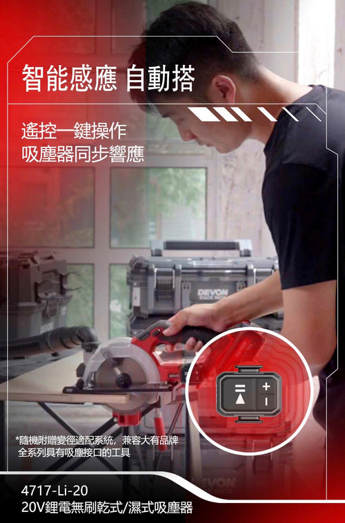 Devon 4717 vacuum အစိုအခြောက် ဖုန်စုပ်စက်