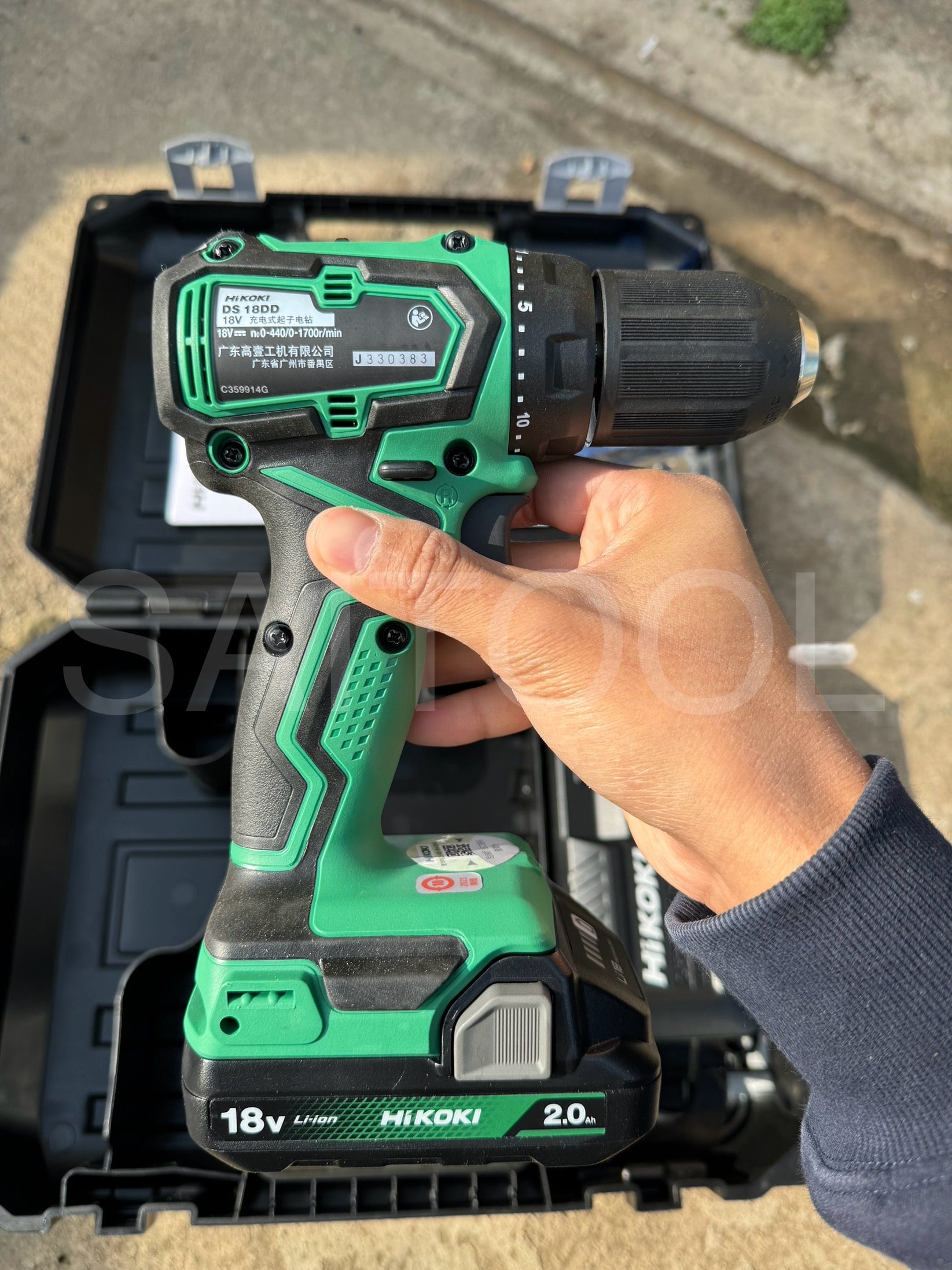 Hikoki DS18DD , drill , solo