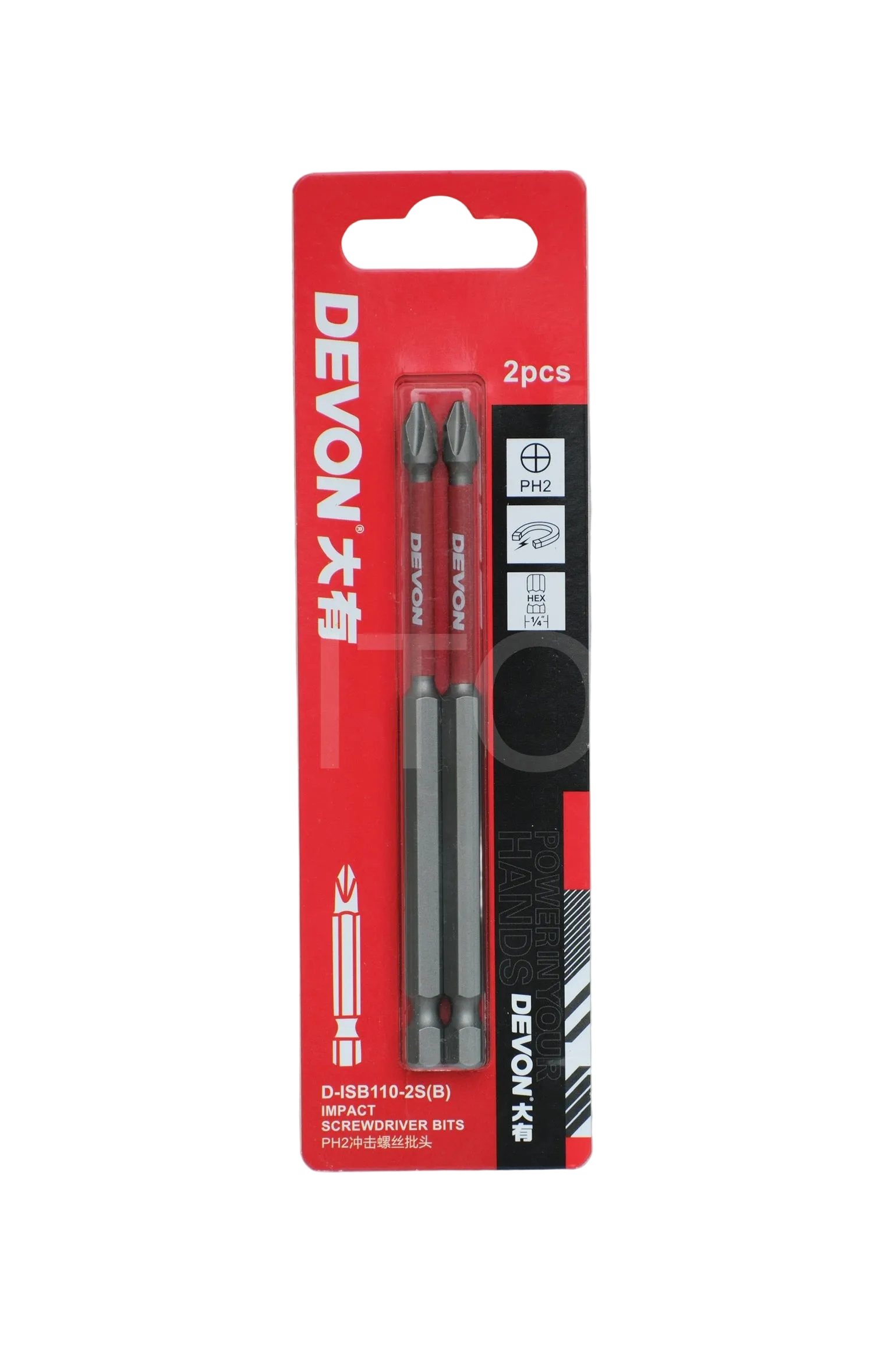 Devon D-ISB110-2S(B) screw bit အင်းပက်ဆံ