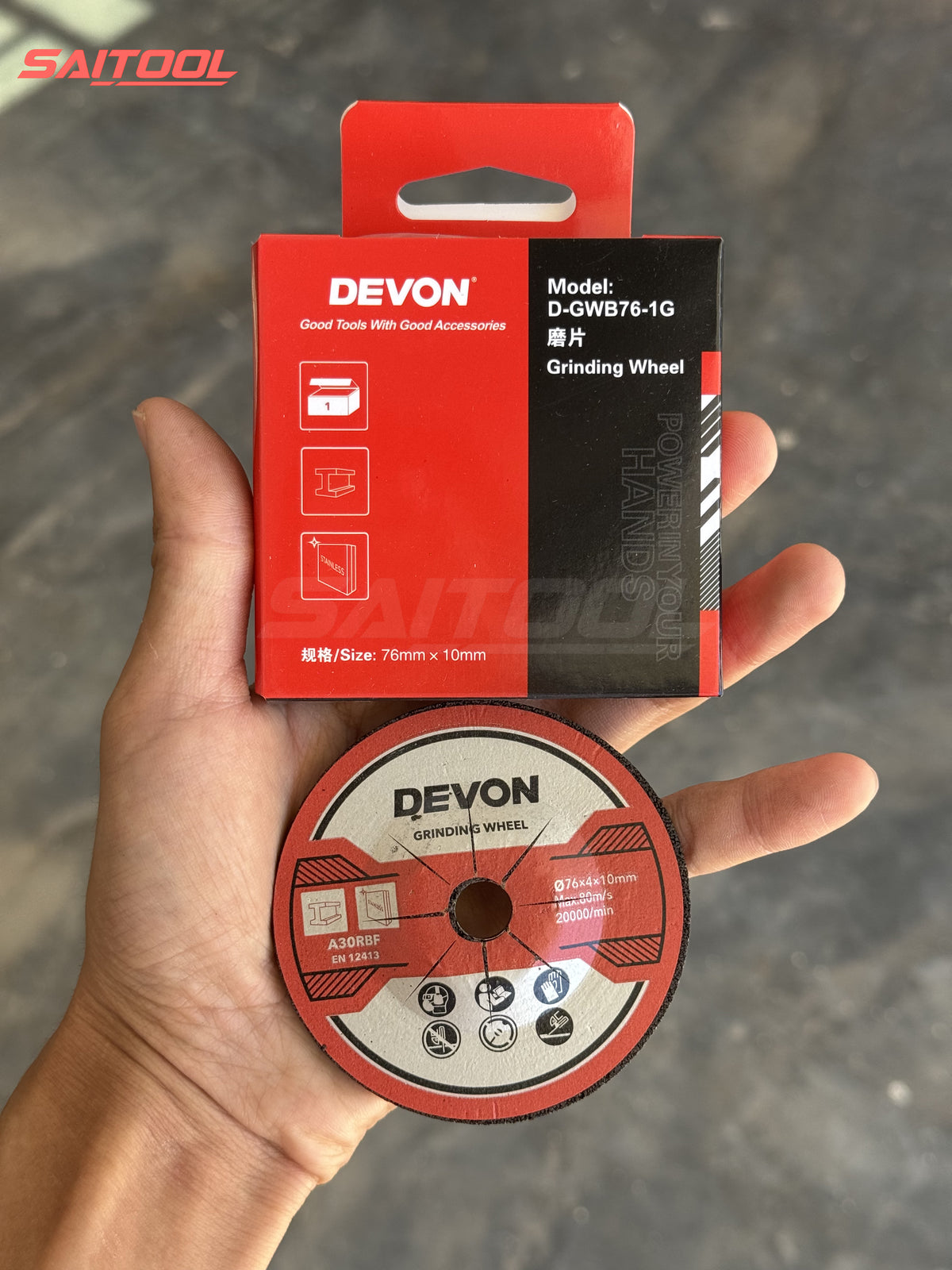 Devon 3”Cutting, Grinding Discs ကျောက်ပြား