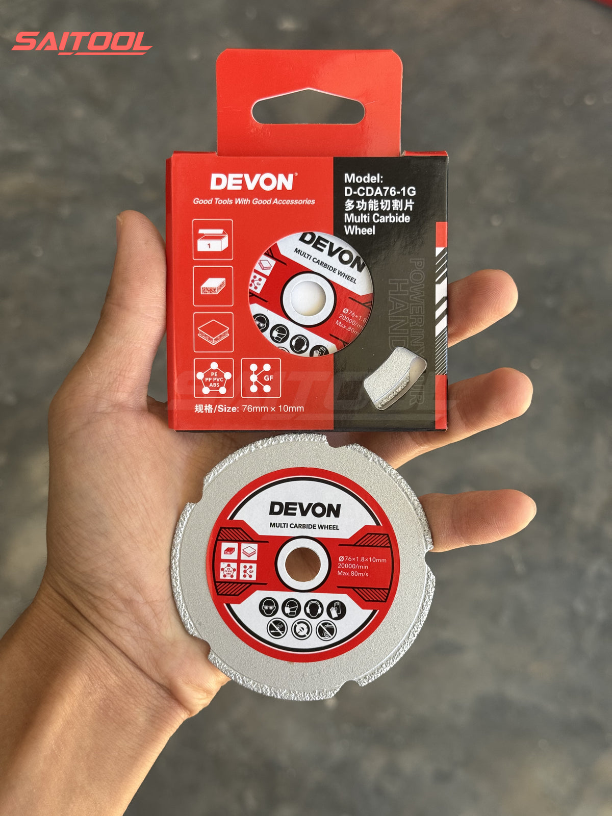 Devon 3”Cutting, Grinding Discs ကျောက်ပြား