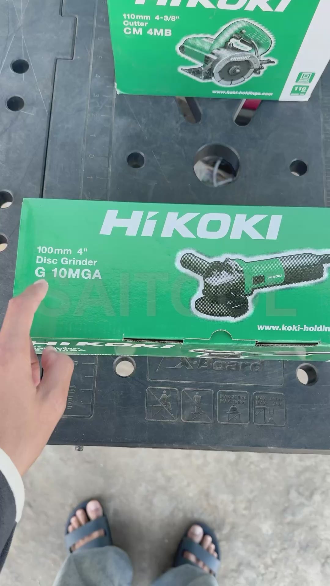 Hikoki G10MGA 700W 4”