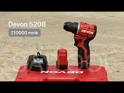 Devon 5208u , 12V drill