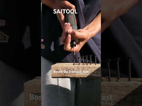 Bosch Go 3 screwdriver 0.1/2.5/5 Nm